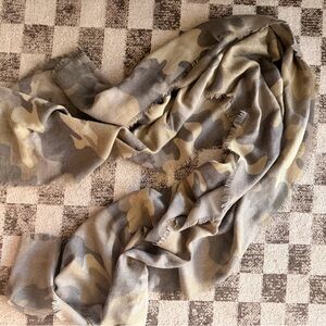 Stella & Dot Camo Pattern Scarf
